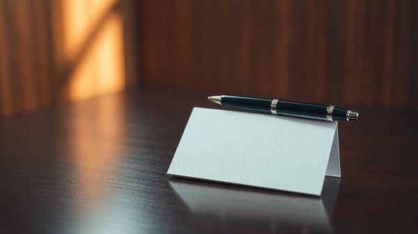 Les dimensions idéales pour les cartes de visite d'avocat